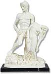 statue of roman soldier